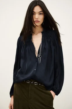 CESIRA blouse manches bouffantes