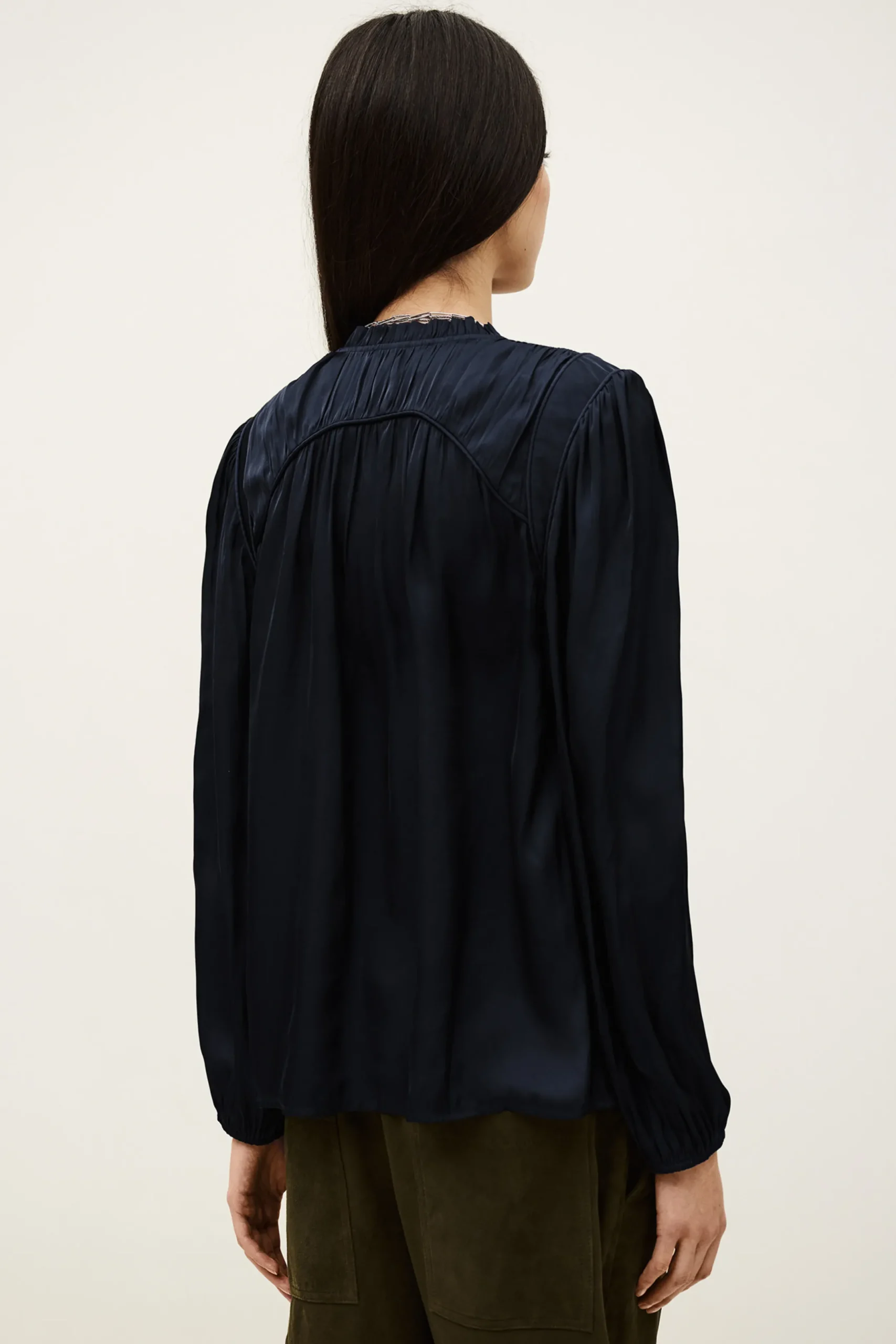 CESIRA blouse manches bouffantes