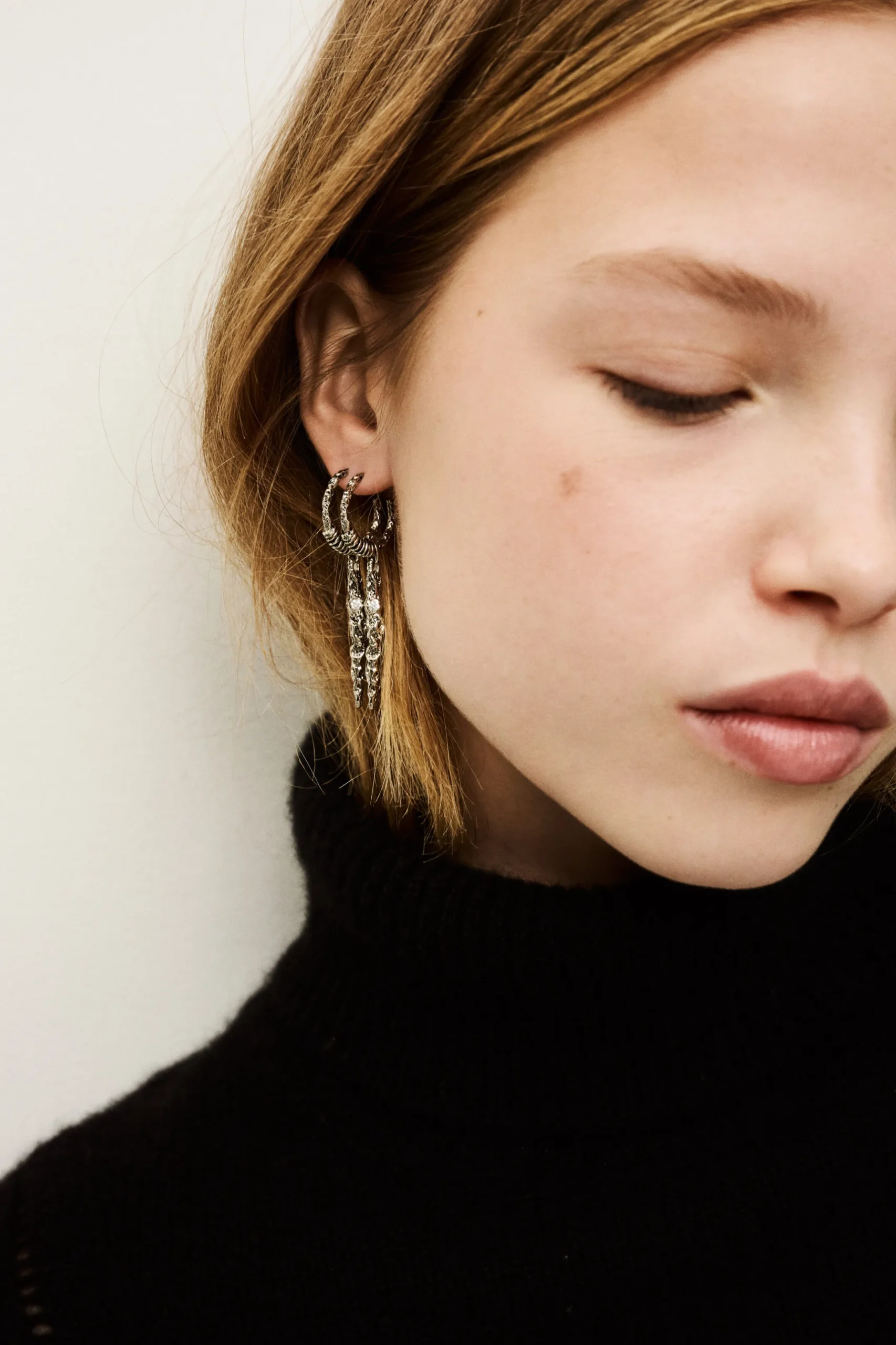 OUDI boucle oreille zircon