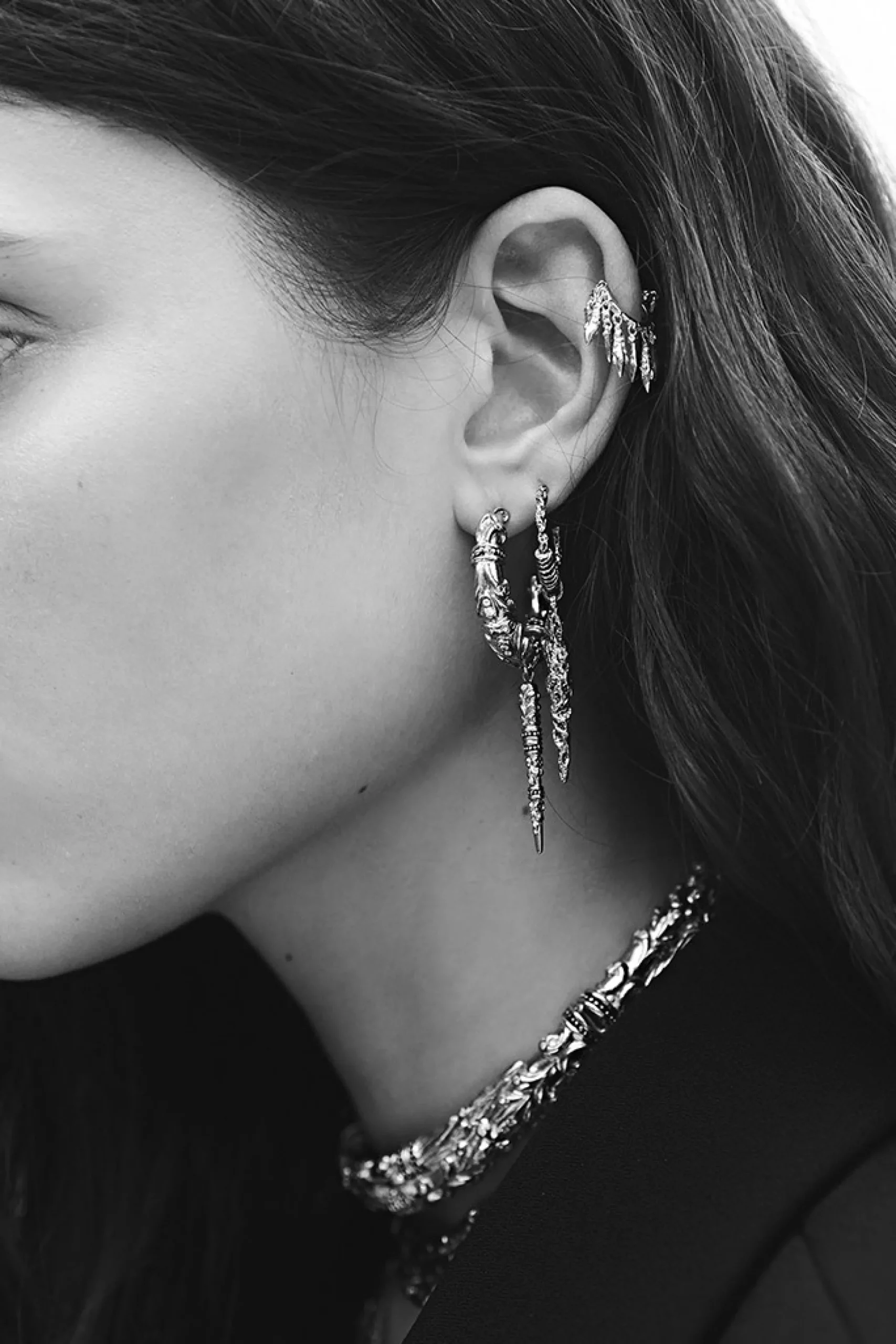 OUDI boucle oreille zircon 115 €