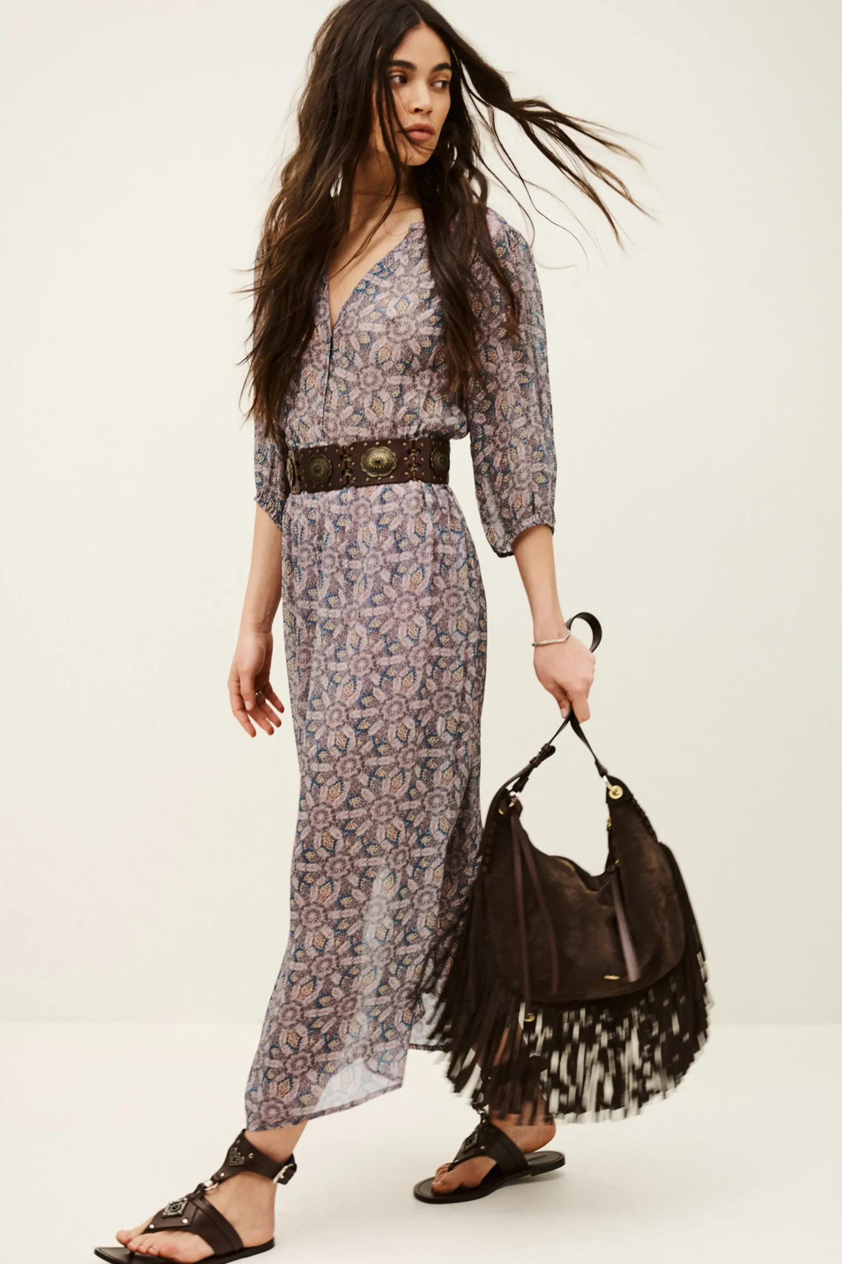 TIZIA robe midi